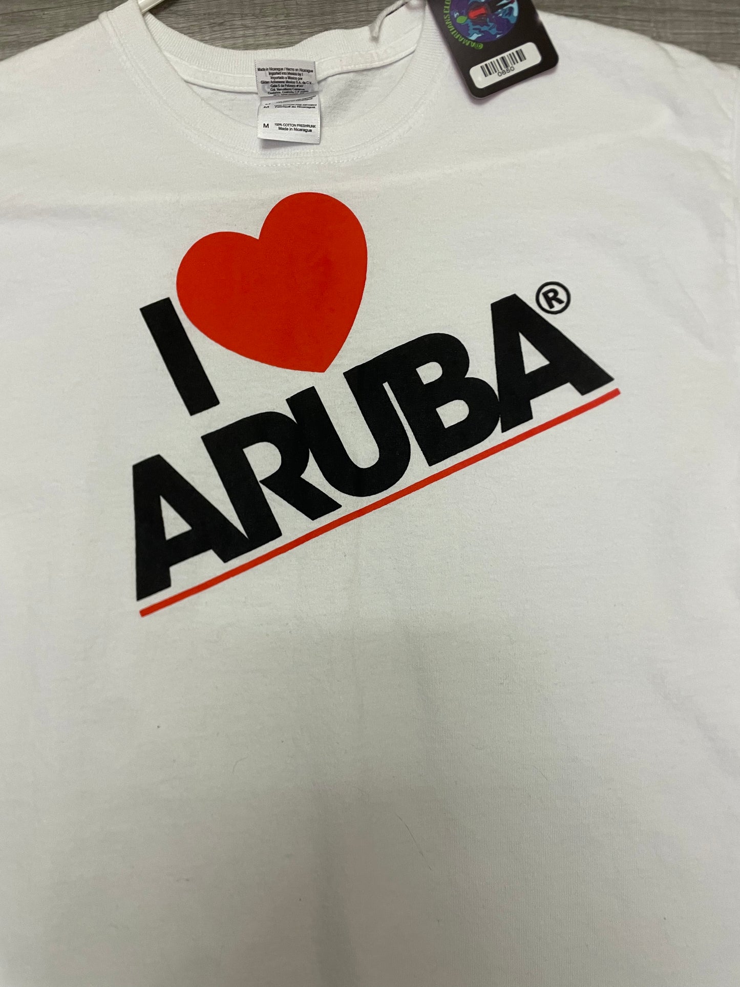 Vintage I Love Aruba T-Shirt