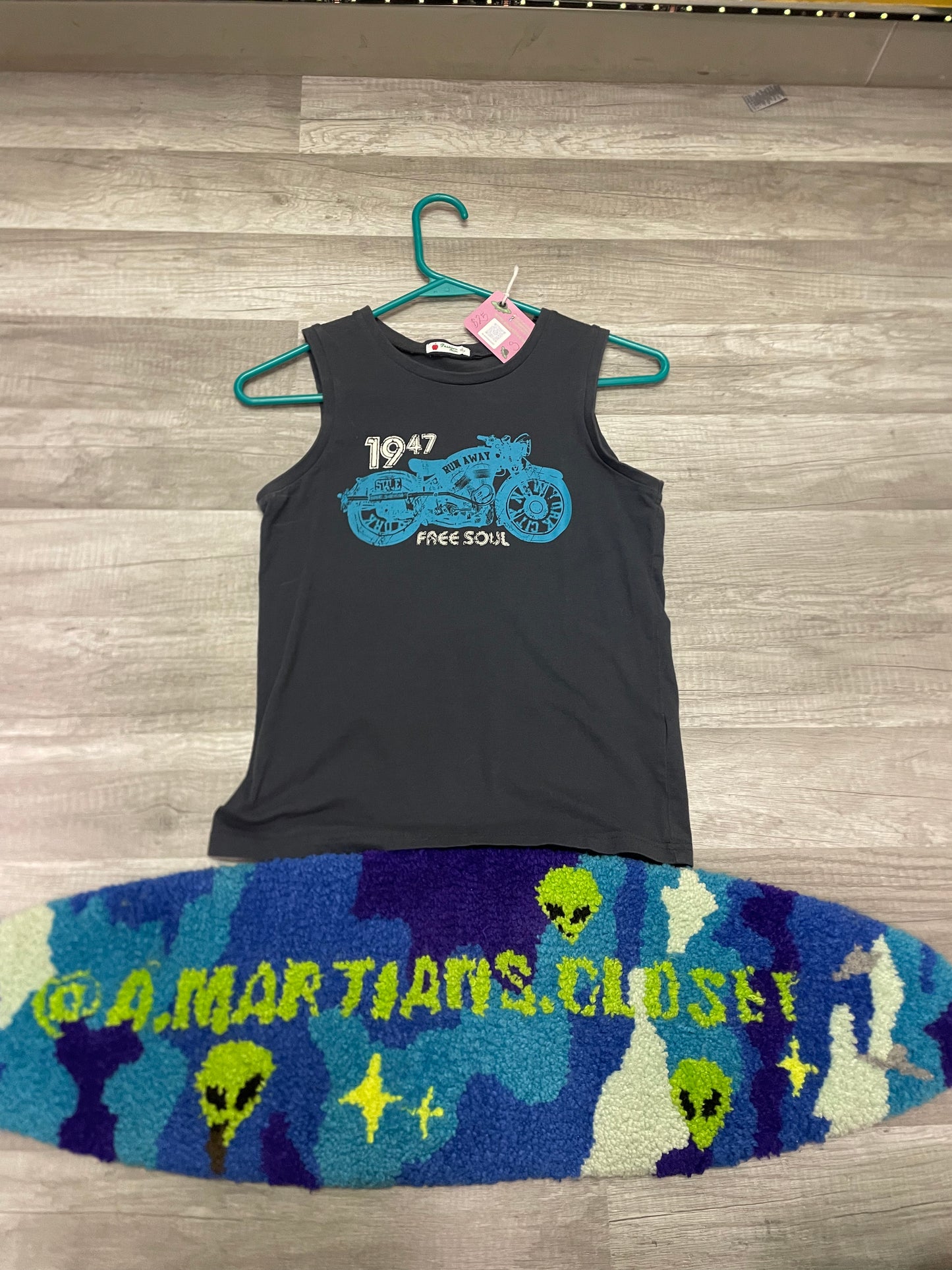 Vintage Woman’s Motorcycle Free Soul Tank Top