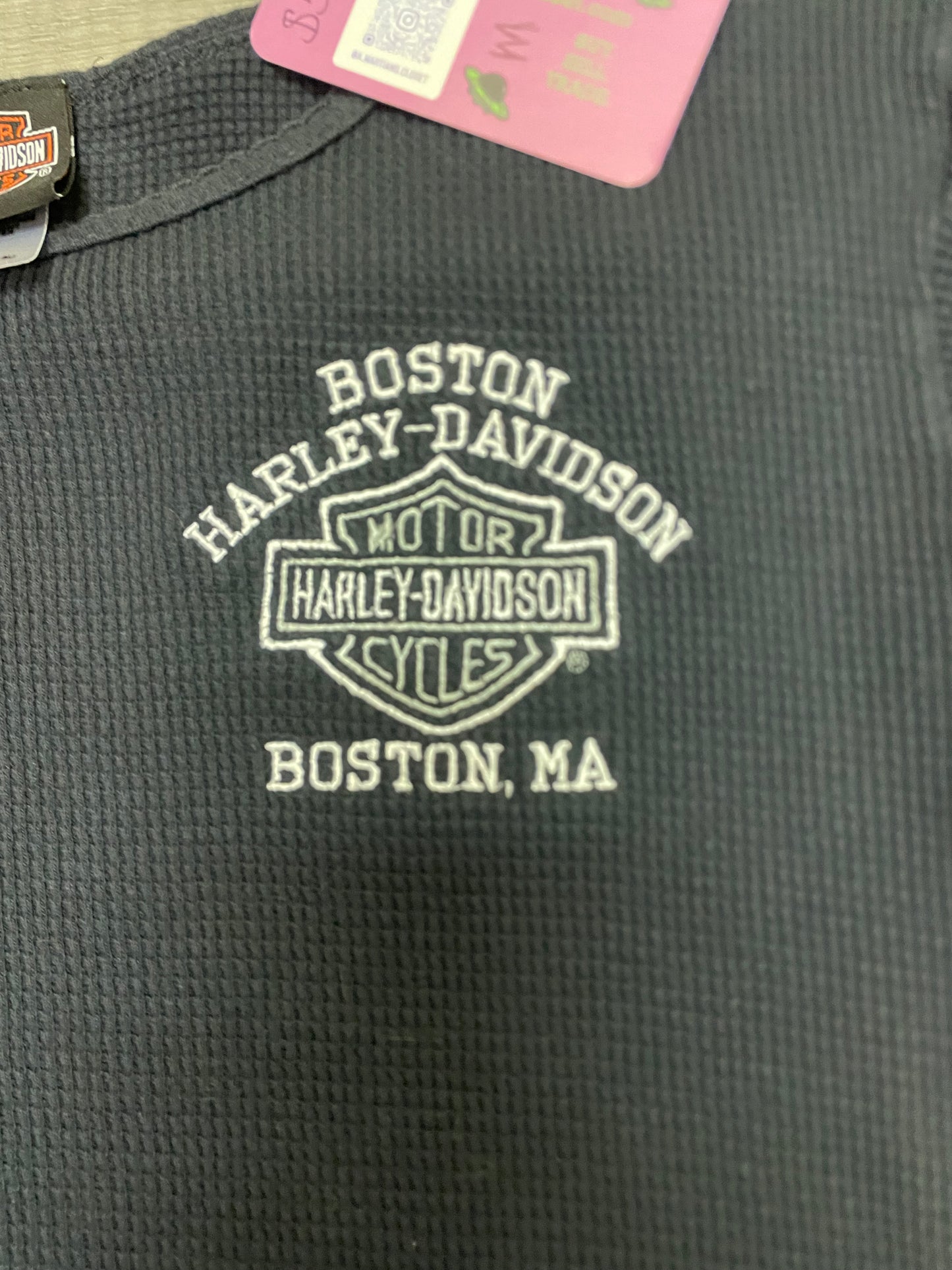 Vintage Harley Davidson Boston Massachusetts Woman’s Tee