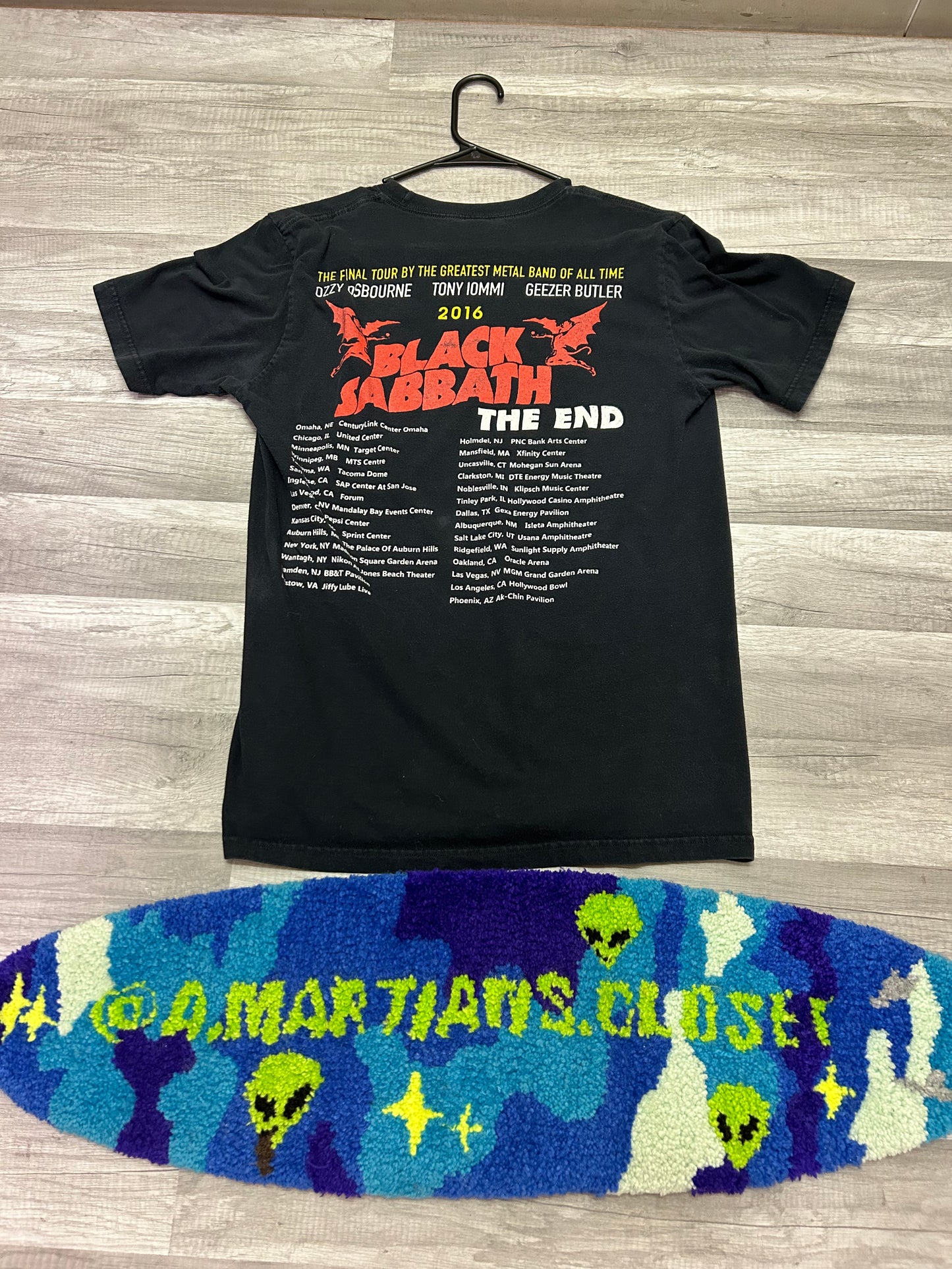 Vintage ‘Black Sabbath’ Tee 2016 Tour