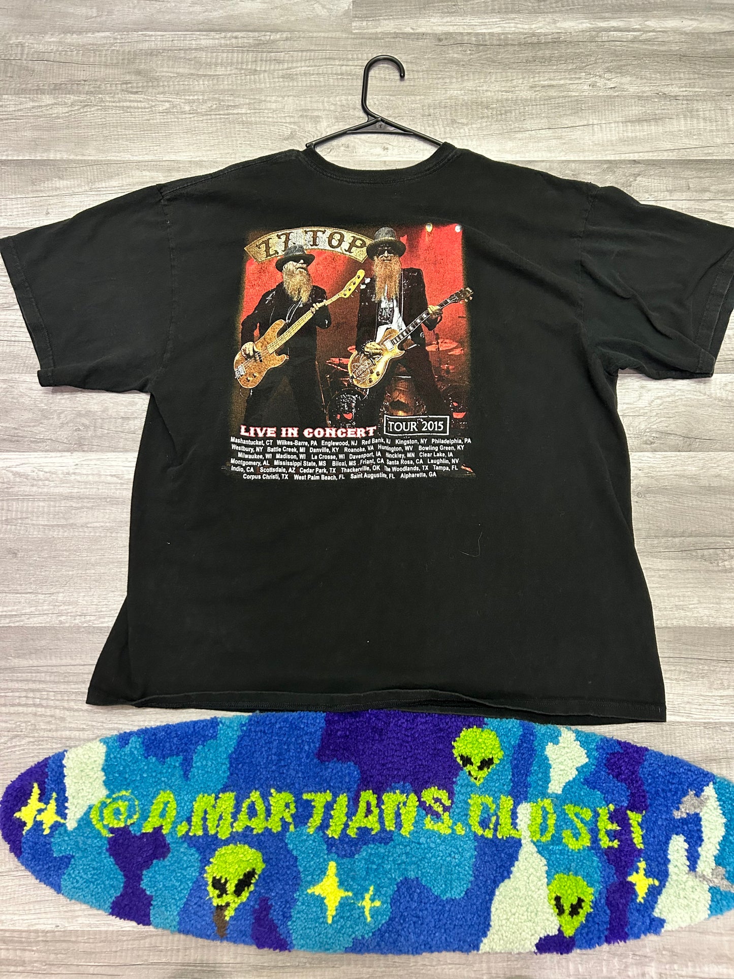 Vintage ‘ZZ TOP’ 2015 Tour Tee