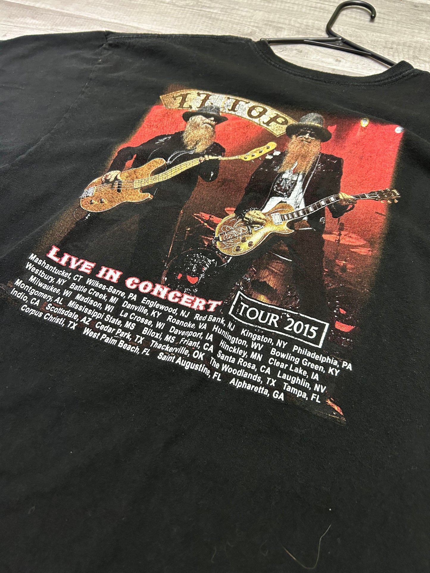 Vintage ‘ZZ TOP’ 2015 Tour Tee