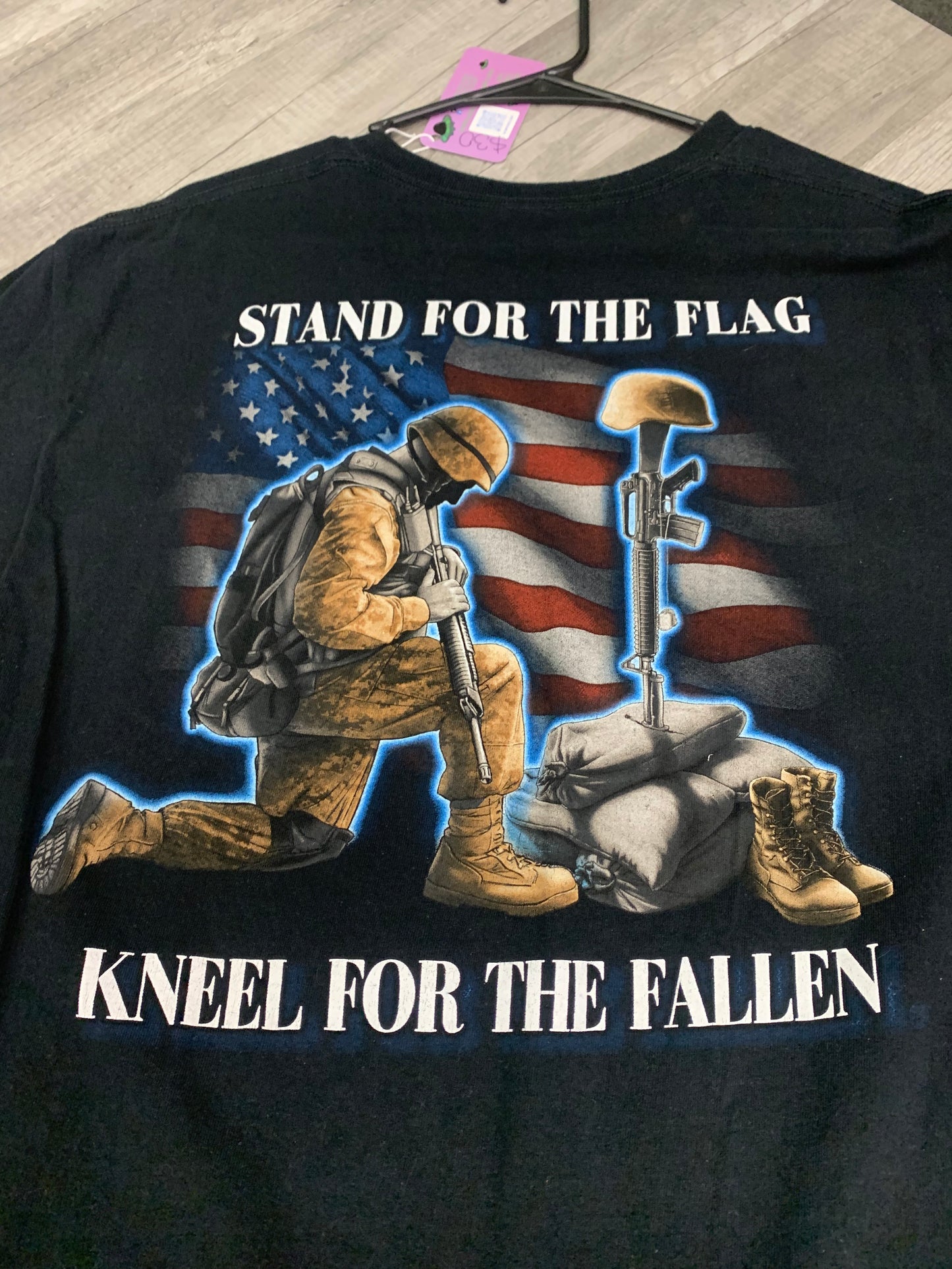 Stand For The Flag Retro Tee