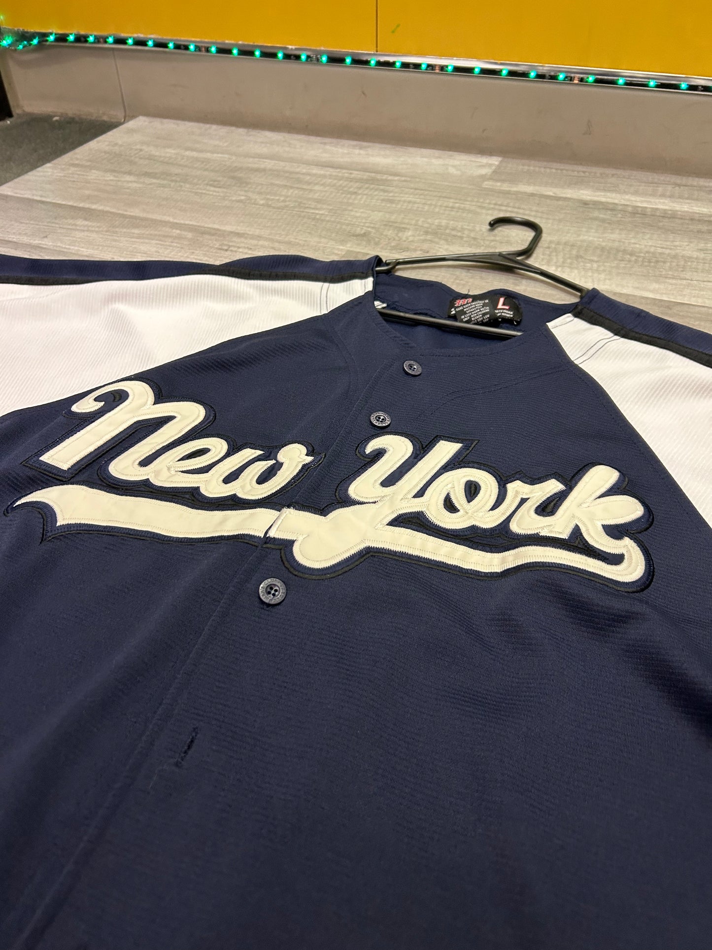 Vintage New York Baseball Jersey 2000