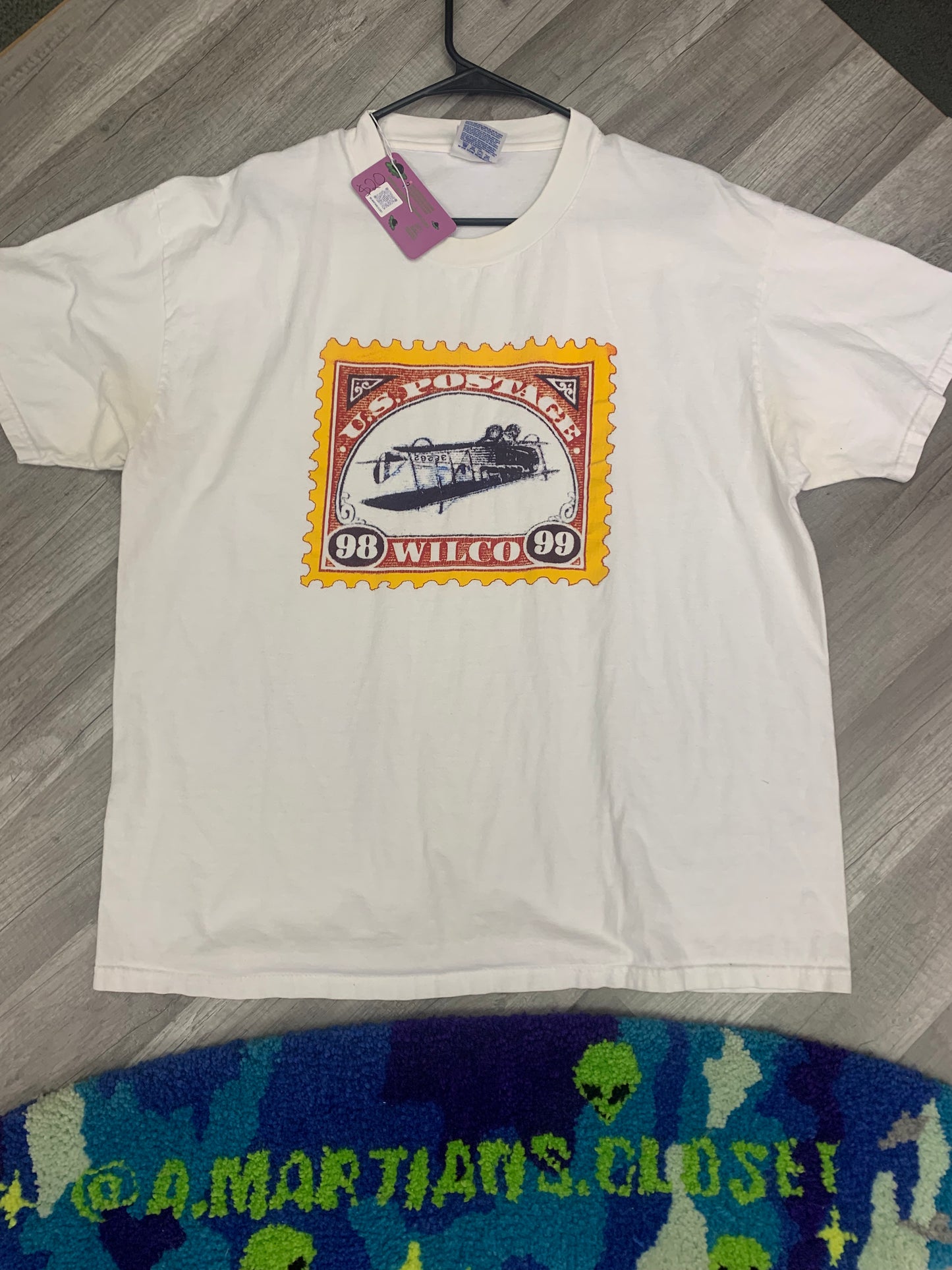 VINTAGE STAMP TEE SIZE XL