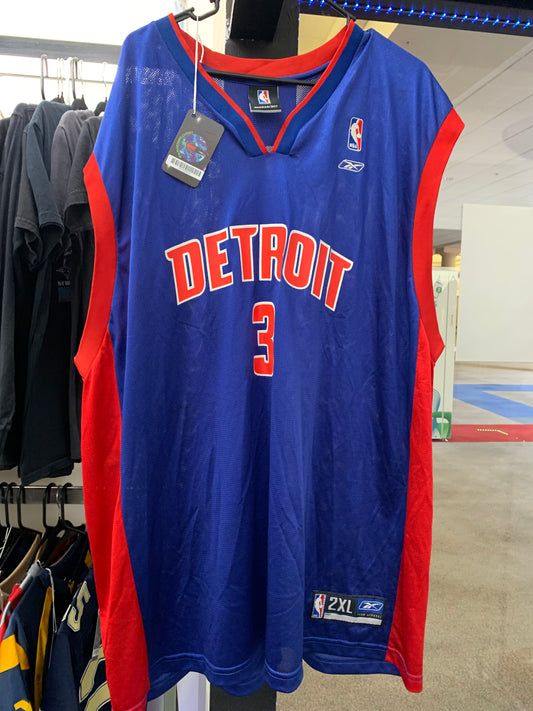 Detroit Pistons Wallace Jersey