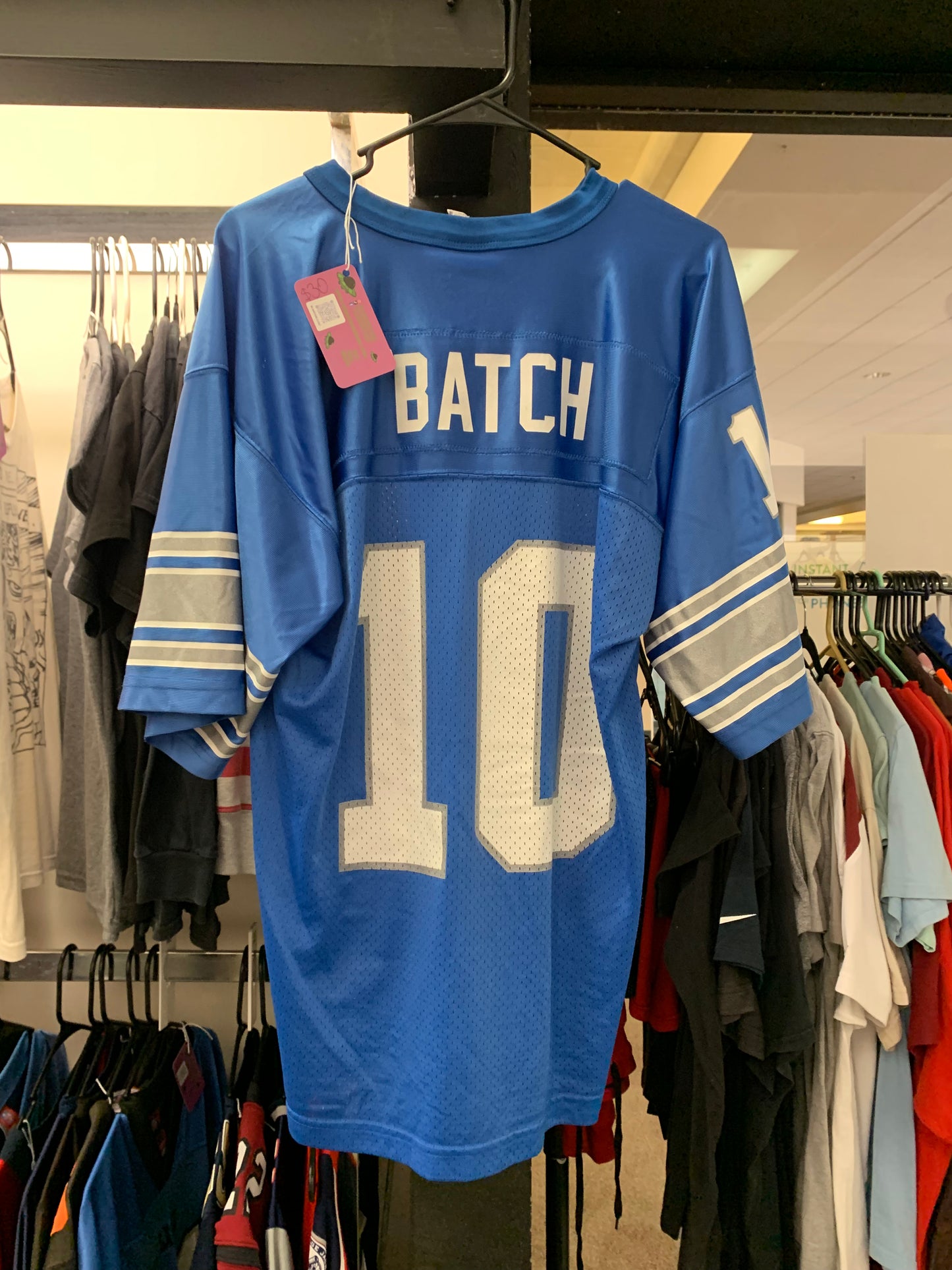 Charlie Batch Detroit Lions Jersey