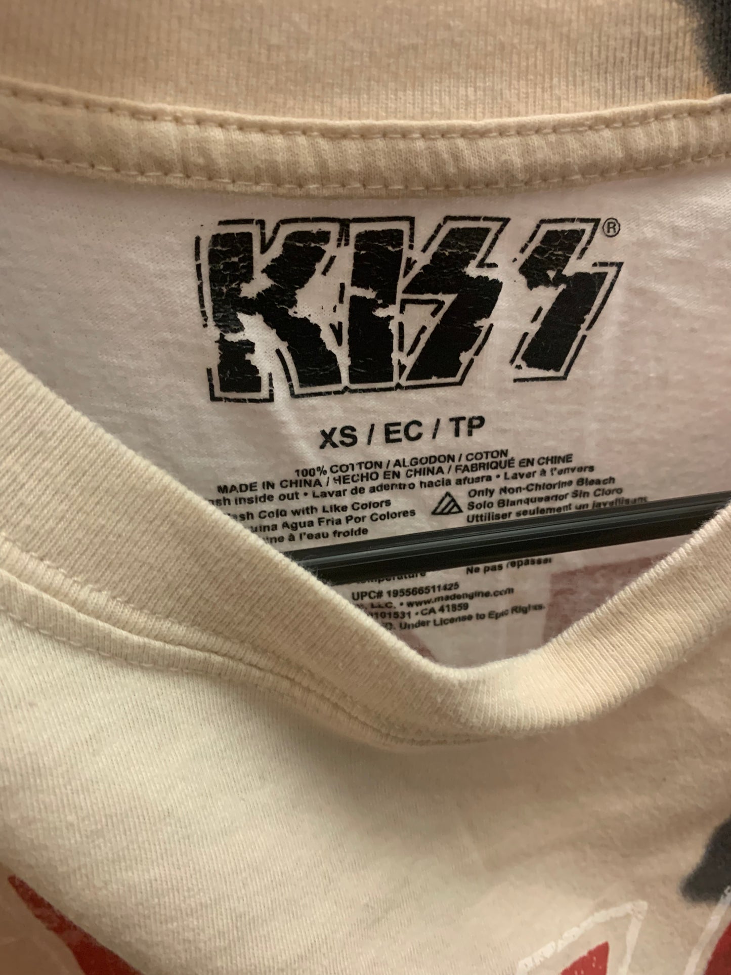 Kiss World Tour Tee