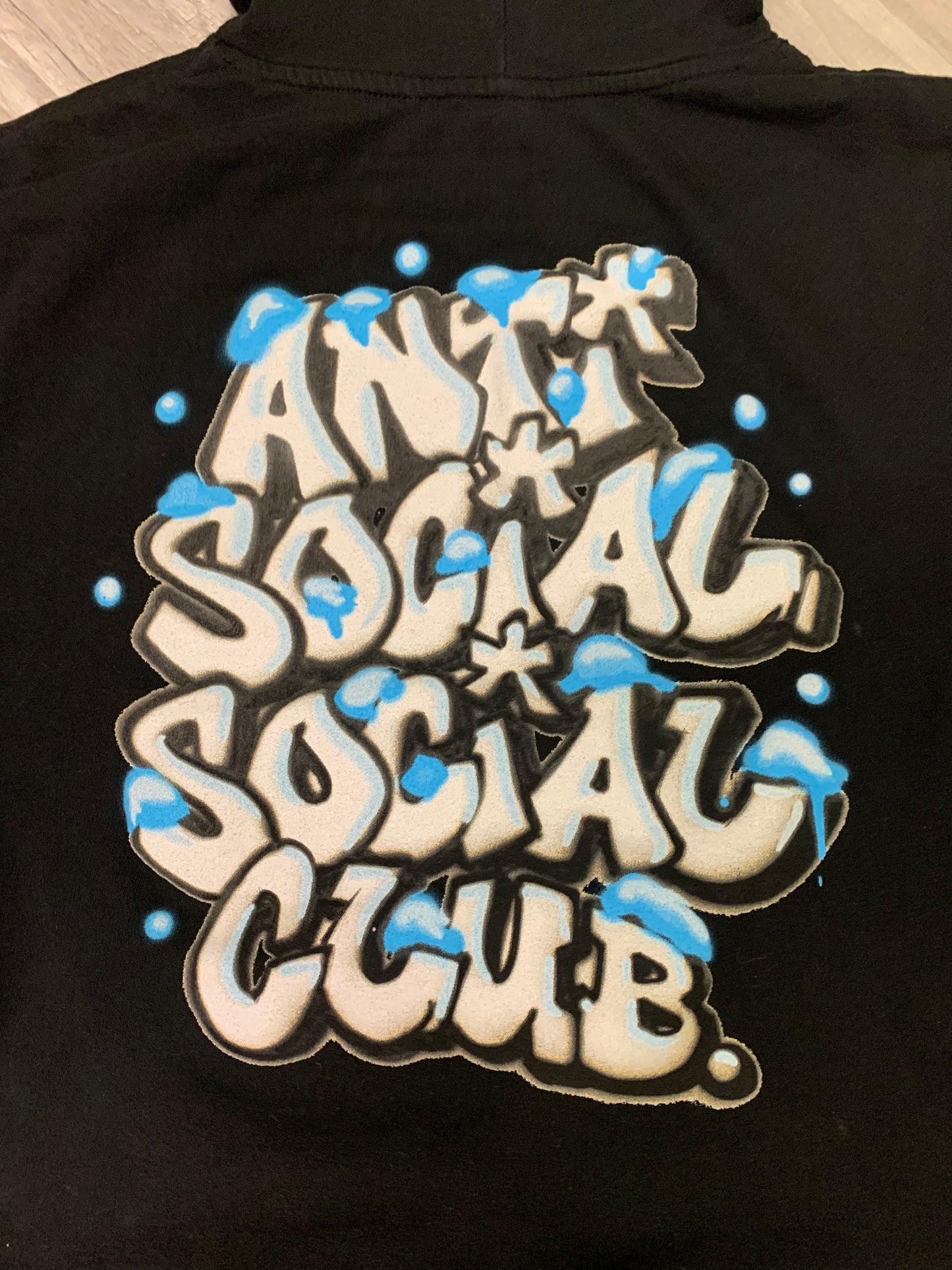 Anti Social Social Club Airbrush Hoodie