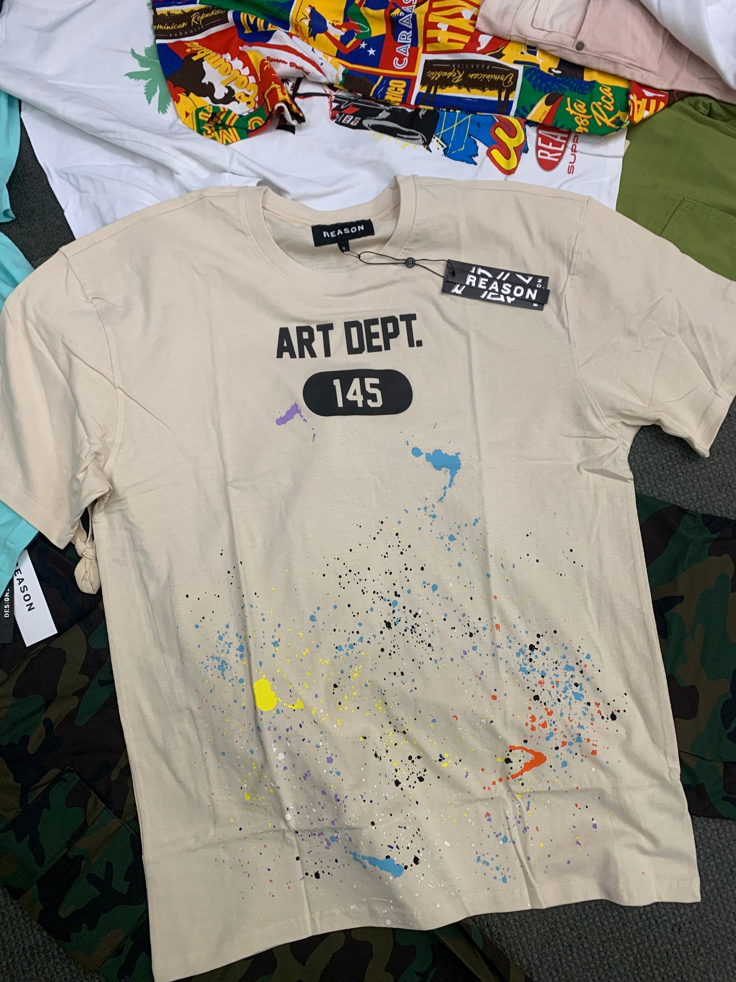 Art Dept. Paint Splatter Tee