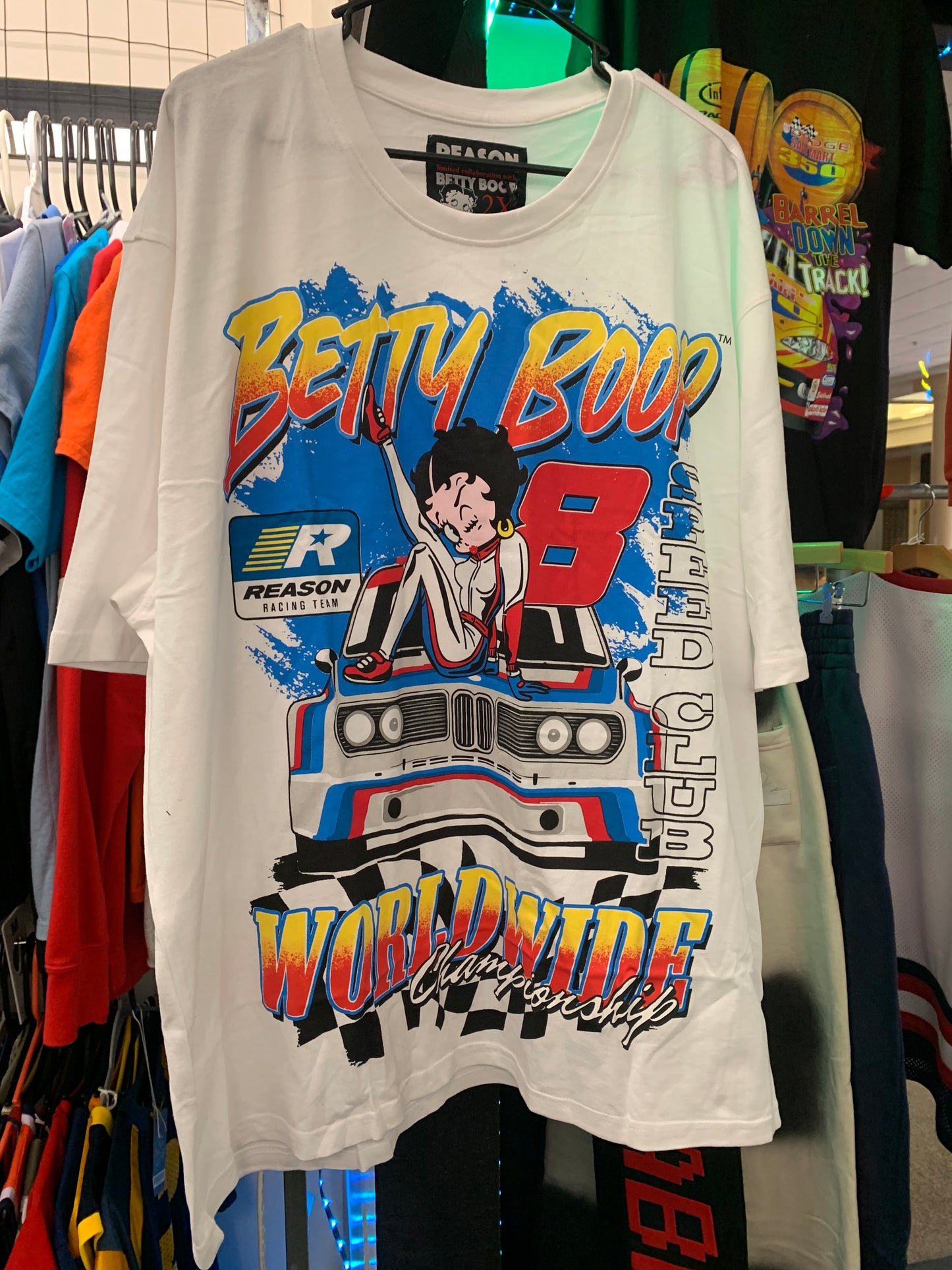 Betty Boop Speed Club Tee