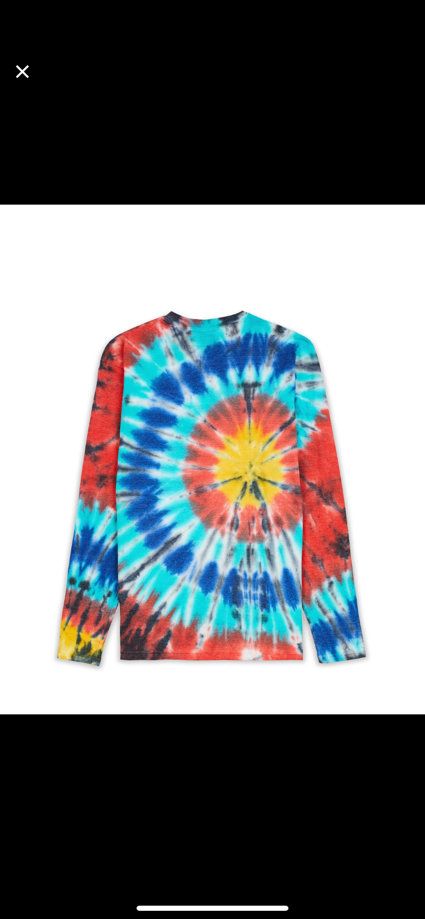 Reason Tie Dye Long Sleeve Tee