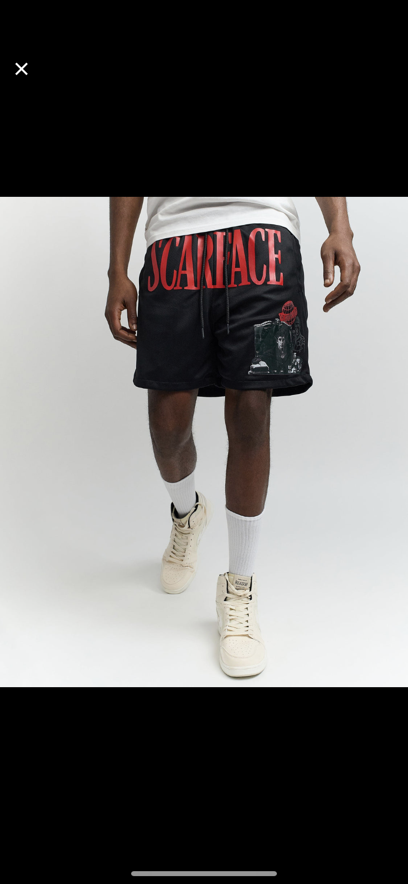 Scarface Mesh Shorts