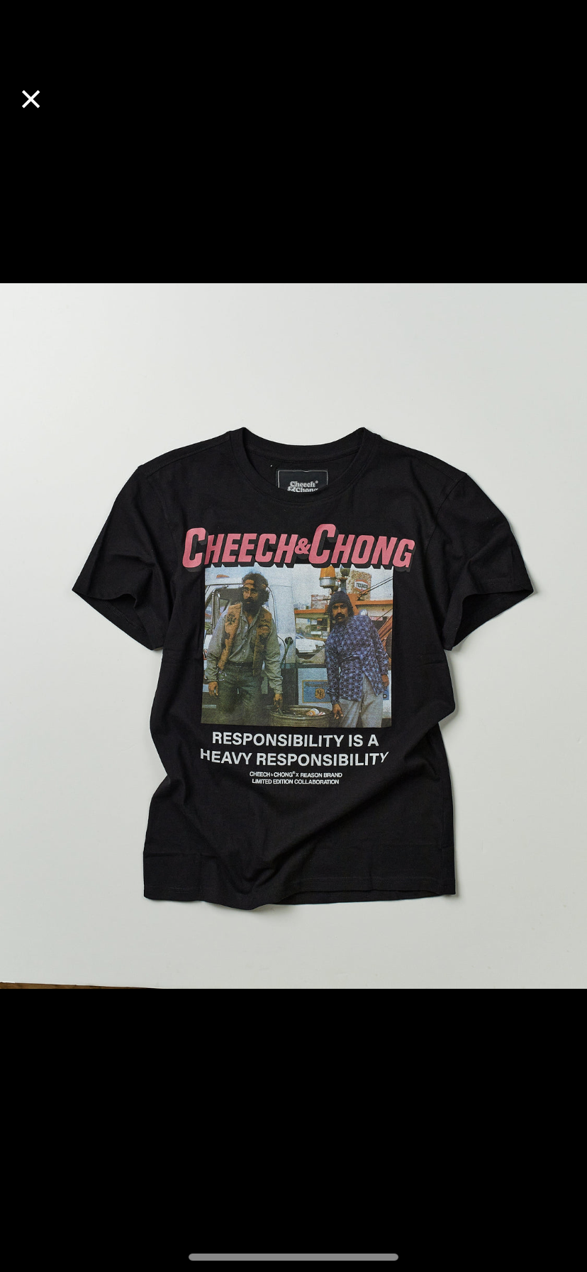 Cheech & Chong Responsibility Tee