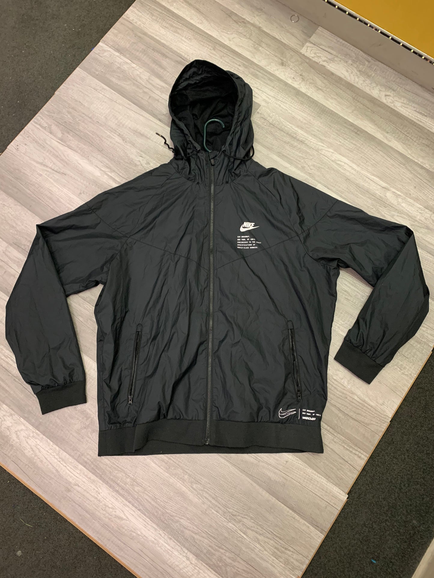 Black Nike Rain Jacket