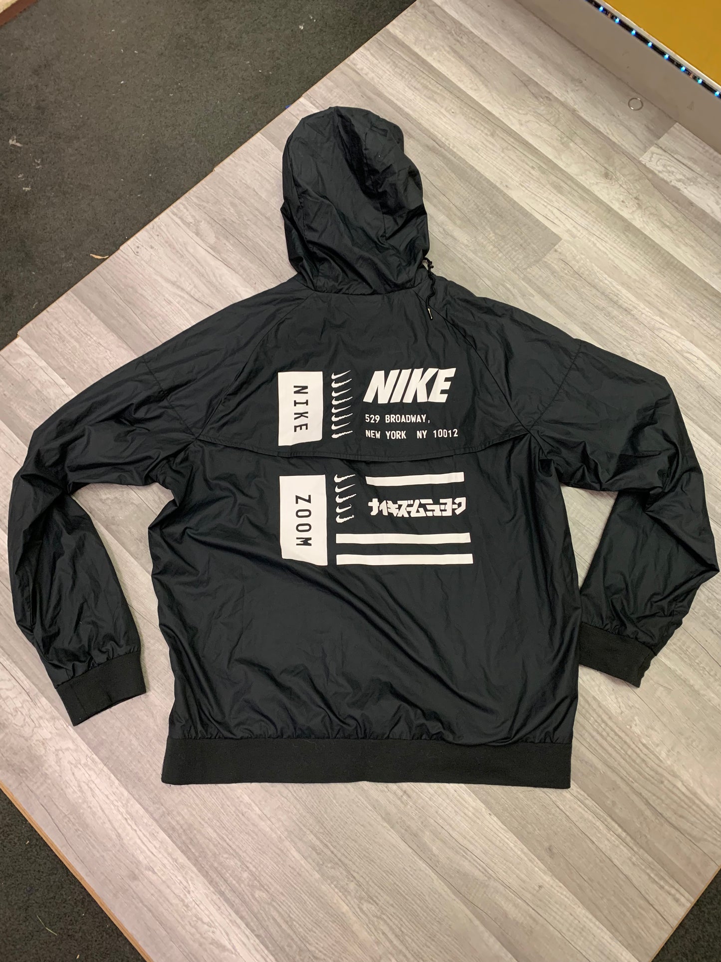 Black Nike Rain Jacket