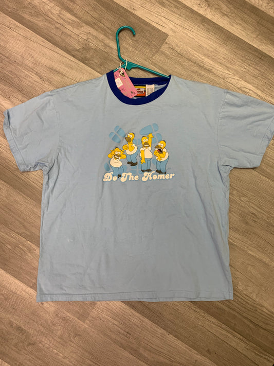 The Simpsons Do The Homer Vintage Style Graphic Tee