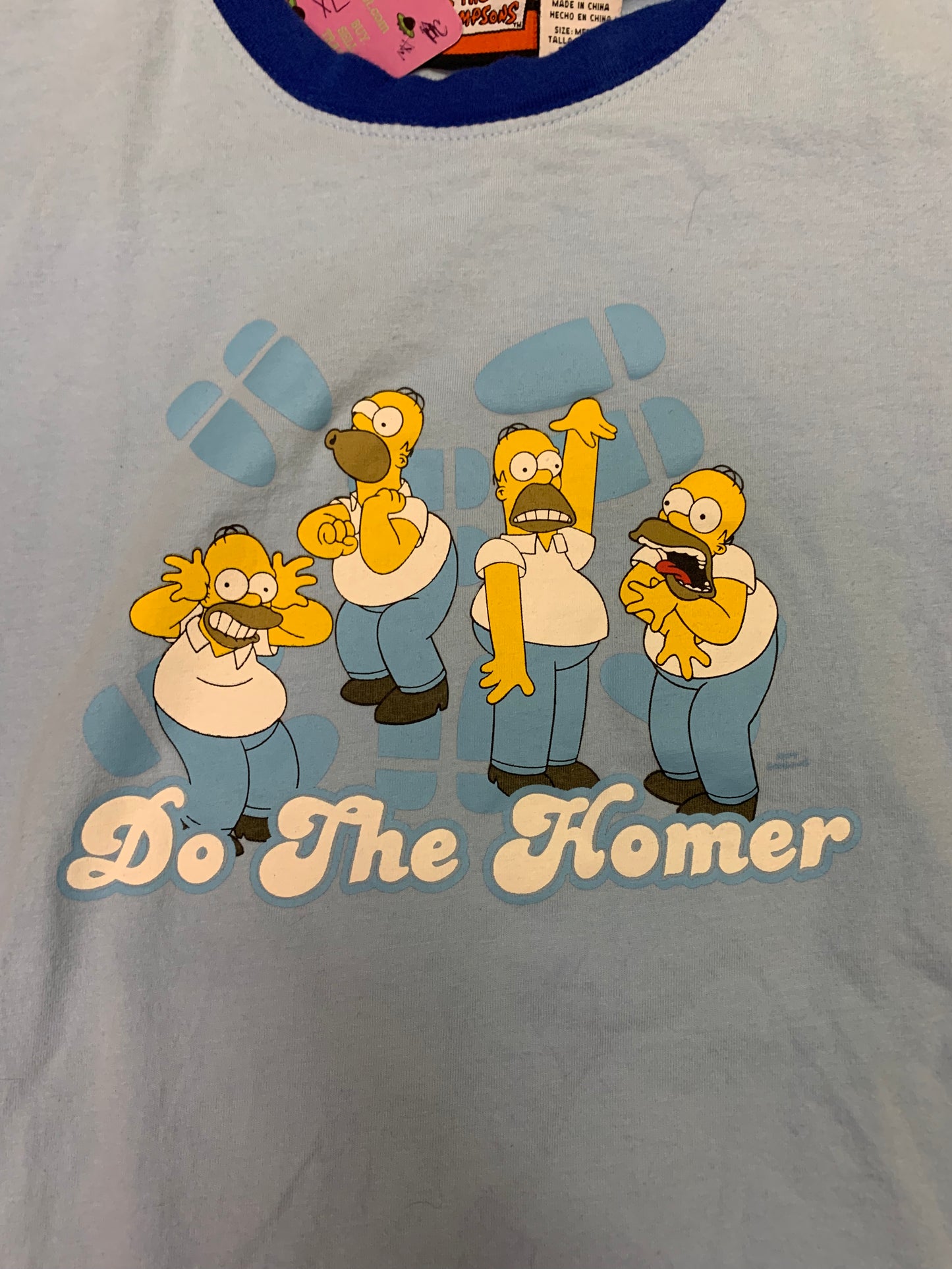 The Simpsons Do The Homer Vintage Style Graphic Tee