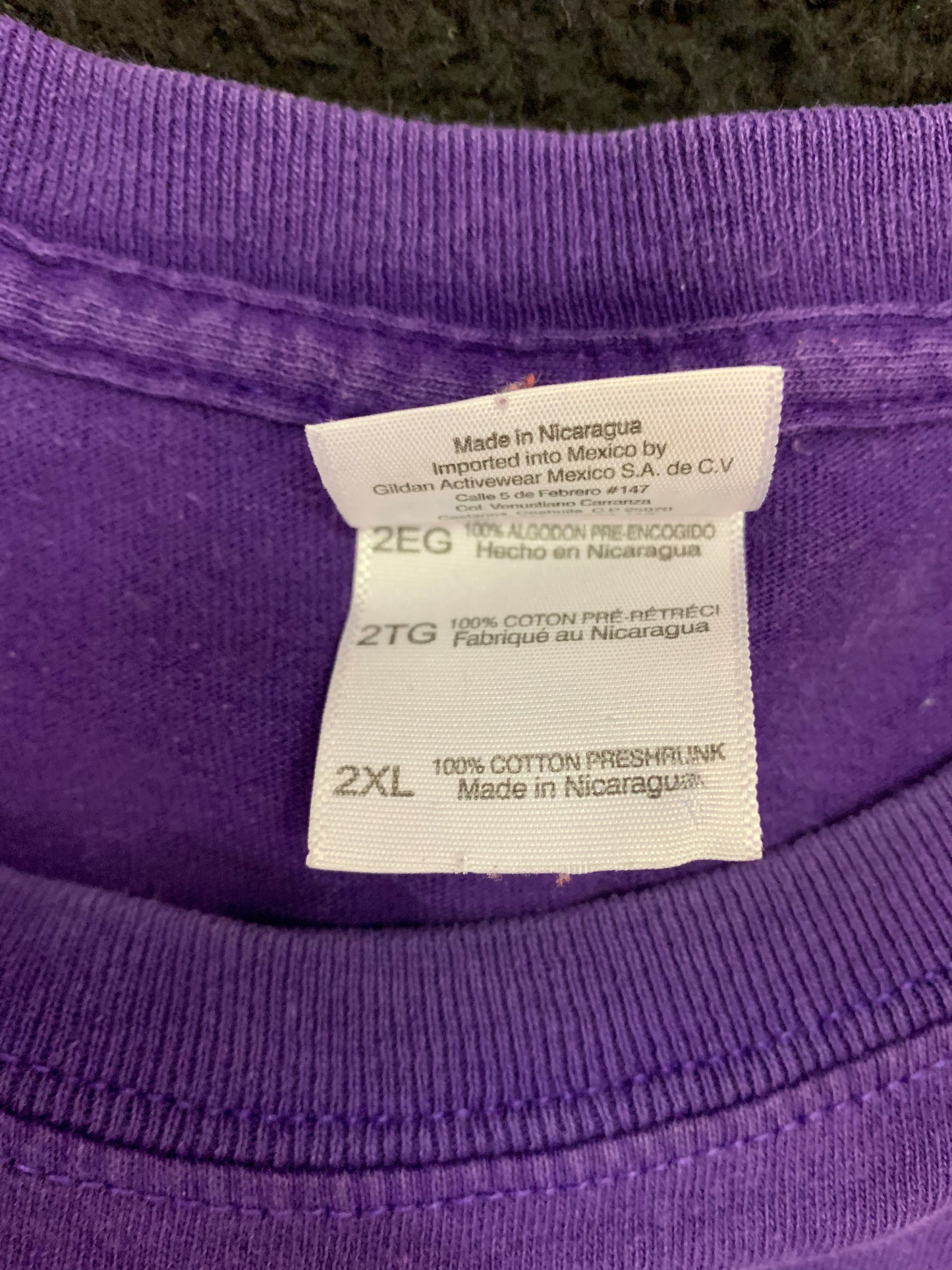 Y2K YOSHI TEE PURPLE GREEN