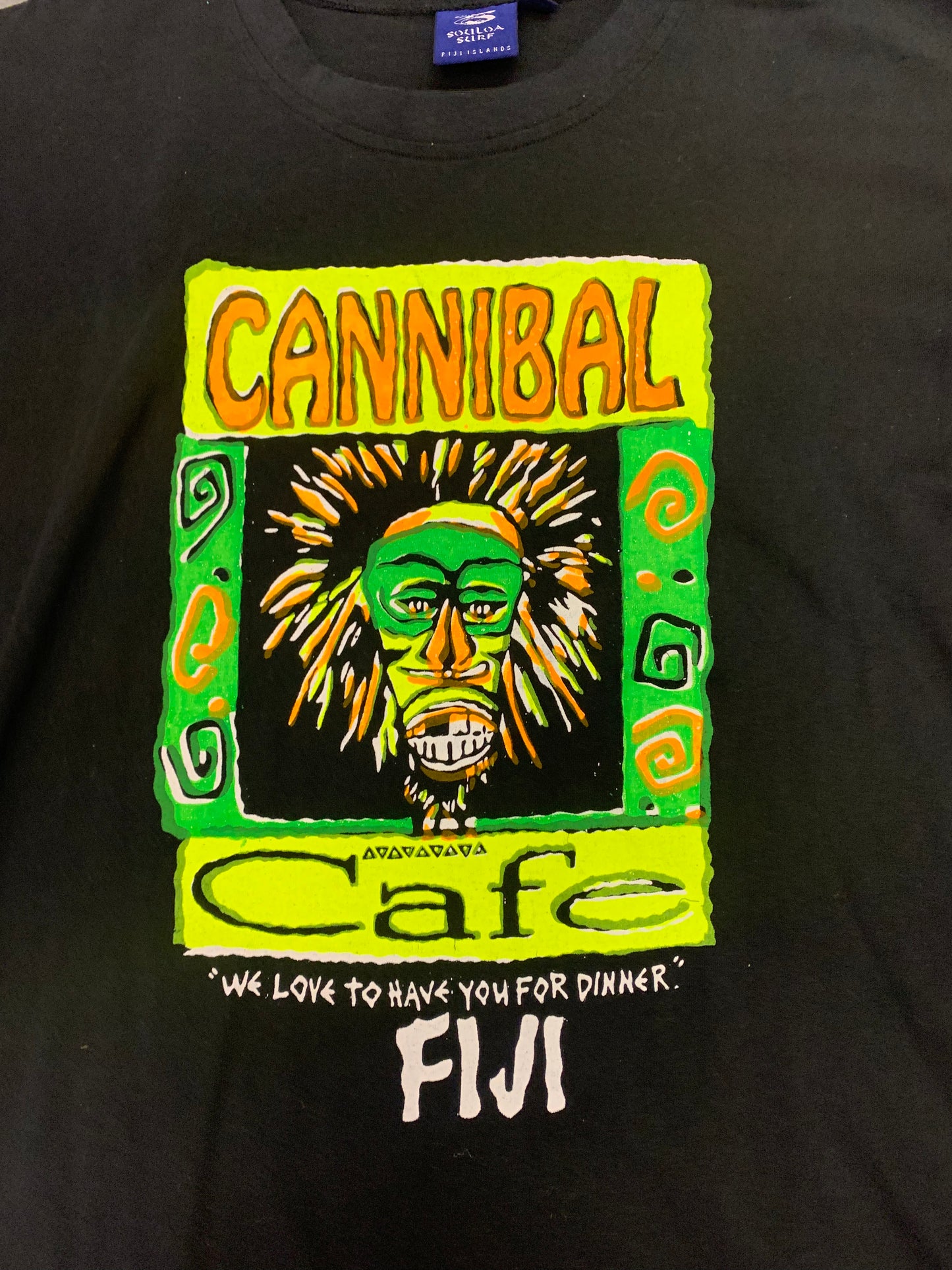 VTG Cannibal Cafe Fiji Tee