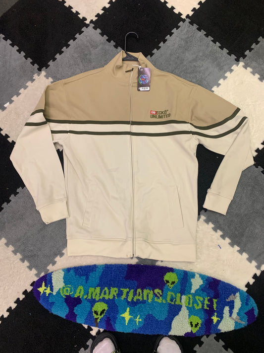 Y2K Ecko Unltd Track Top Beige