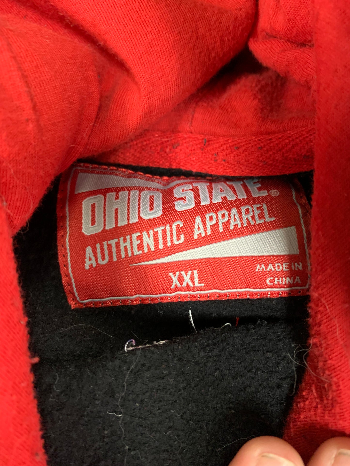 Retro Style Ohio State Hoodie Embroidered Logo