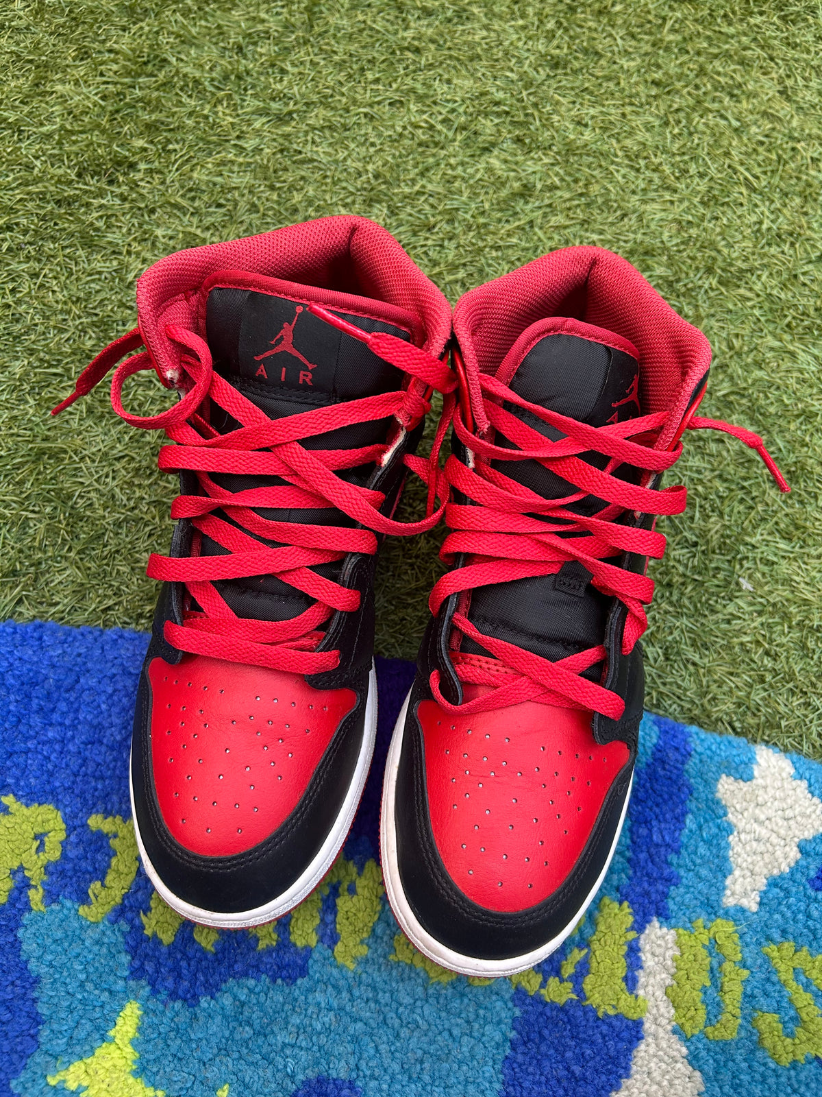 Jordan 1 Mid Alternate Bred(Used)