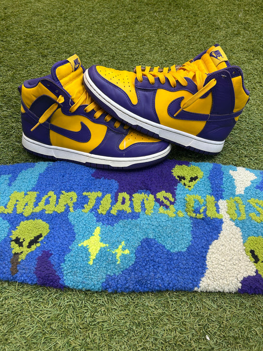 Nike Dunk High Court Purple Lakers(Used)