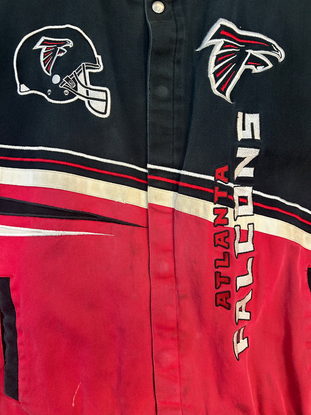 Y2K NFL Atlanta Falcons Twill AOP Varsity Jacket