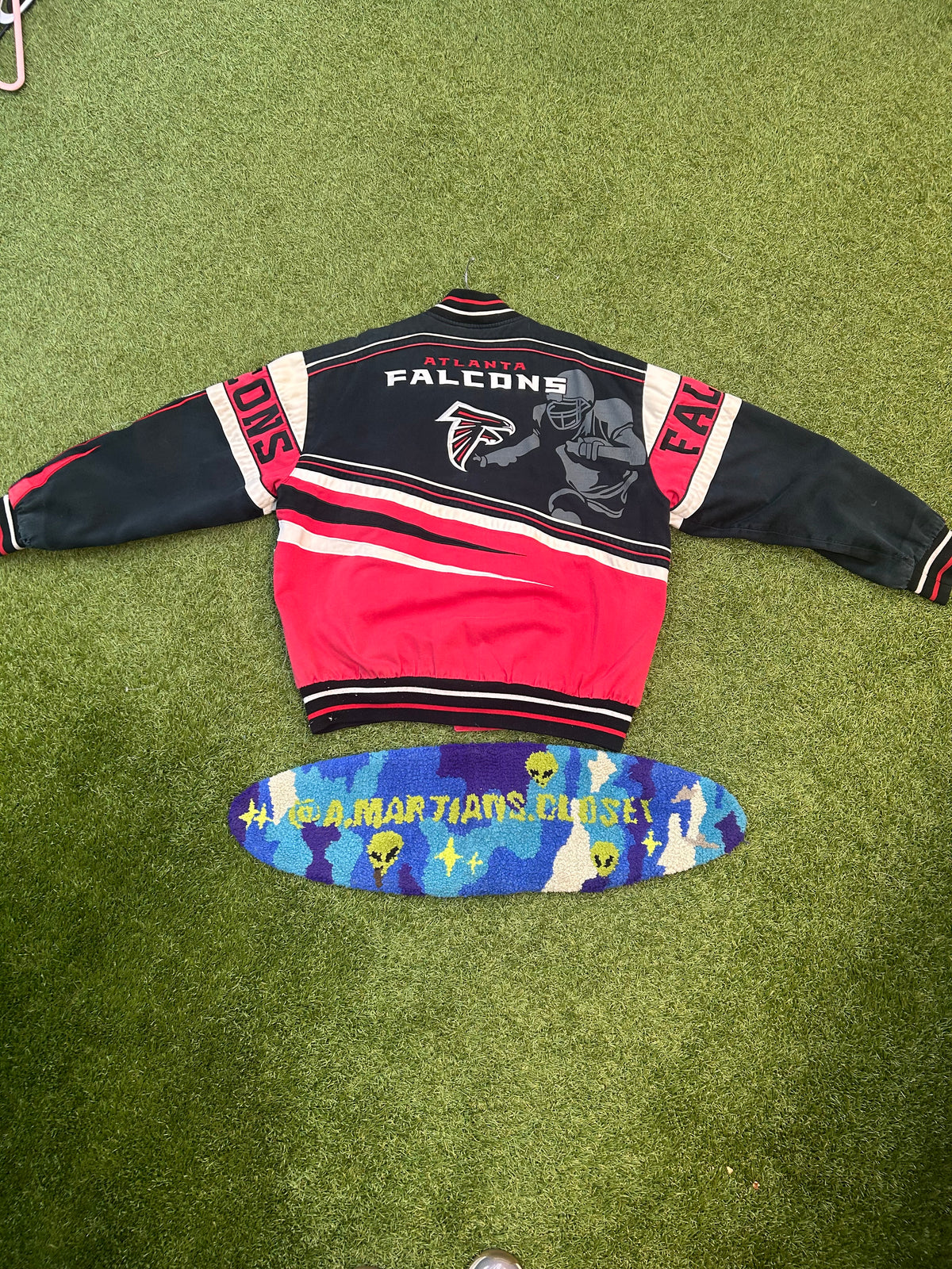 Y2K NFL Atlanta Falcons Twill AOP Varsity Jacket
