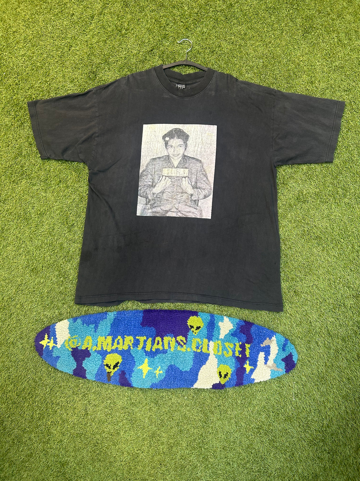 Y2K Rosa Parks Civil Rights Activist Mug Shot Tee